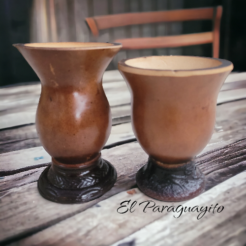 Mate de calabaza natural sin virola Chimarrao