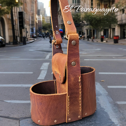 Canasto matero con bolsillo secreto Berlín