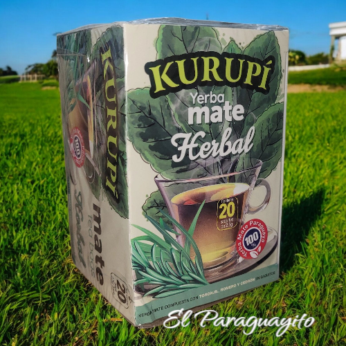 Yerba Mate Kurupí Herbal en bosita