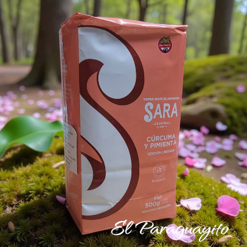 Yerba mate Sara Cúrcuma y Pimienta 500 g