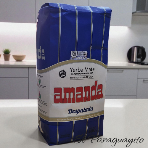 Yerba mate Amanda despalada