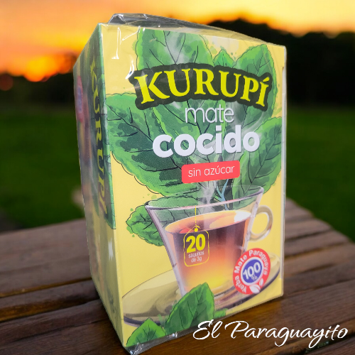 Yerba Mate cocido Kurupi sin azúcar