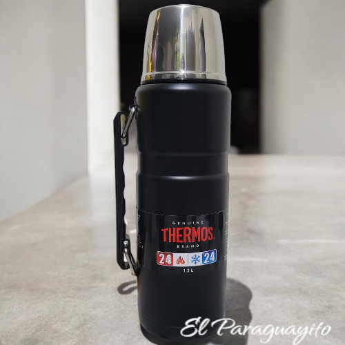 Termo Thermos King 1,2 litros negro