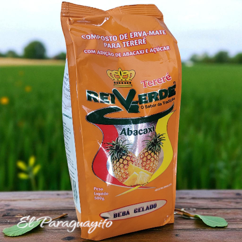 Yerba mate Rei Verde Tereré Piña 500 gms
