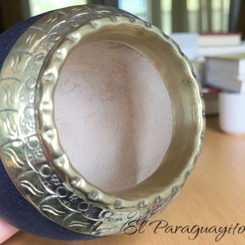 Mate torpedo calabaza  virola bronce sinselado colores