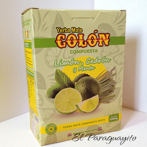 Yerba mate Colon Limón Cedrón y Menta