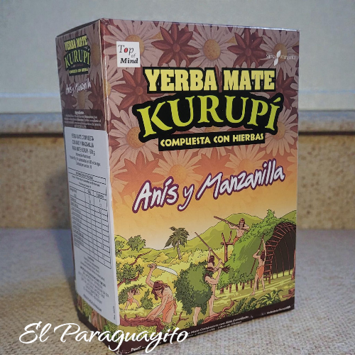 Yerba mate Kurupi Anis y Manzanilla