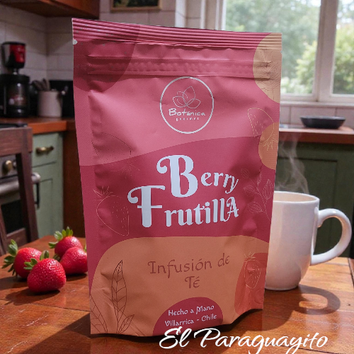 Infusión de Té Berry Frutilla Botánica Gourmet