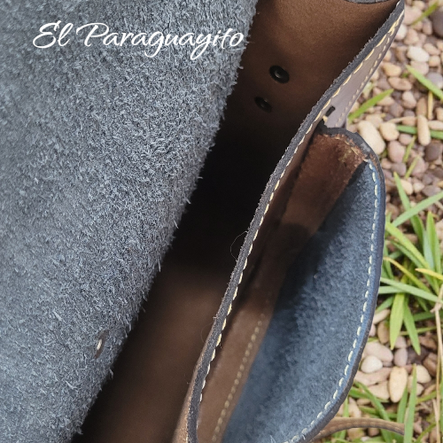 Bolso Morgan café oscuro cocodrilo