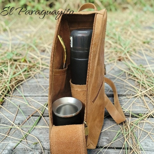 Bolso matero cuero Alex