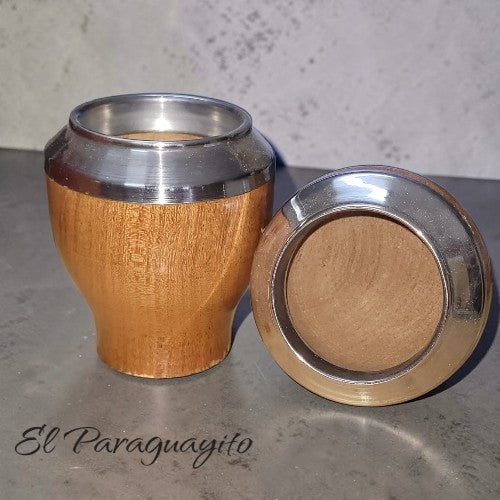 Mate Torpedo de algarrobo virola de acero