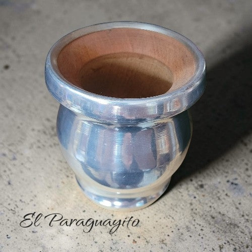 Mate copita de algarrobo exterior aluminio