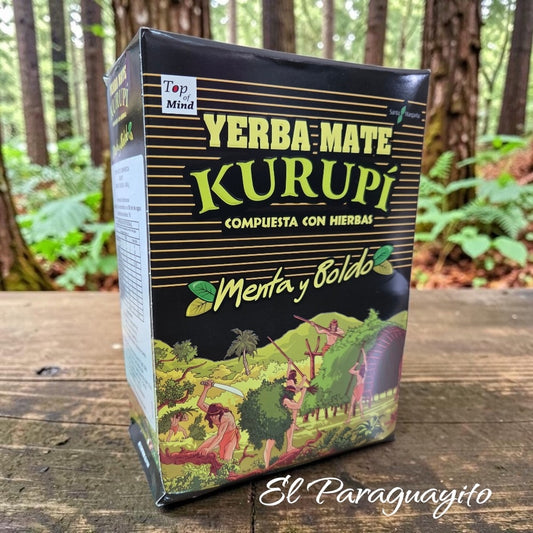 Yerba mate Kurupí Menta Boldo