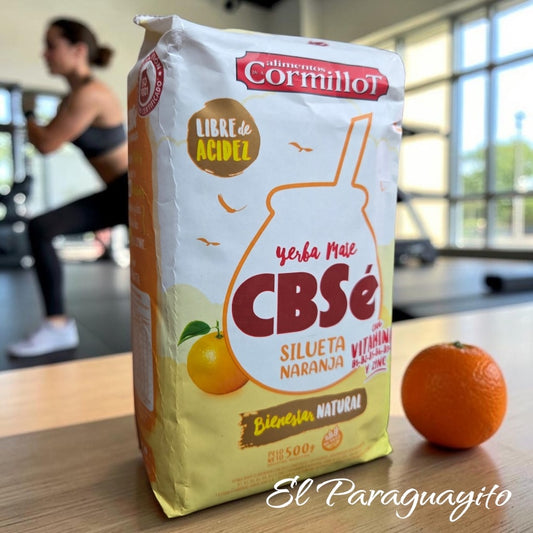 Yerba mate Cbsé Silueta Naranja