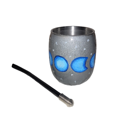 Mate pintado esotérico de Lunas