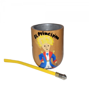 Mate pintado vaso El Principito