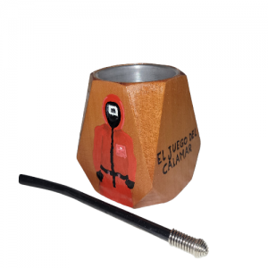 Mate pintado El Juego del Calamar