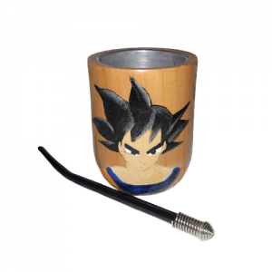 Mate pintado vaso Dragon Ball Z