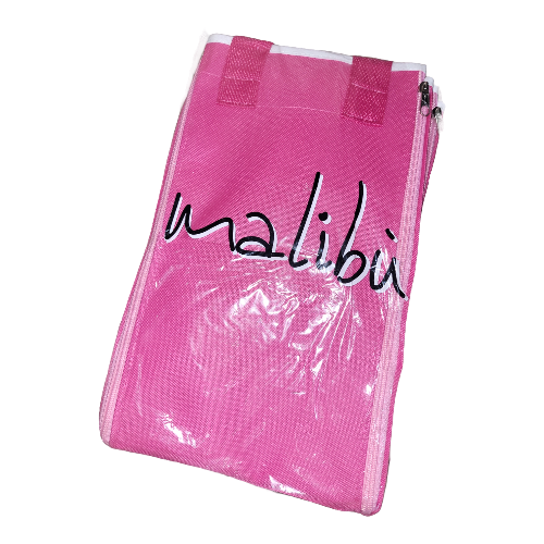 Bolso matero mantel rosado