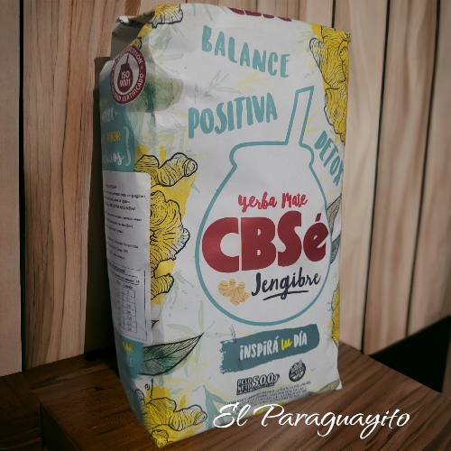 Yerba mate CBSé jengibre 500 gms