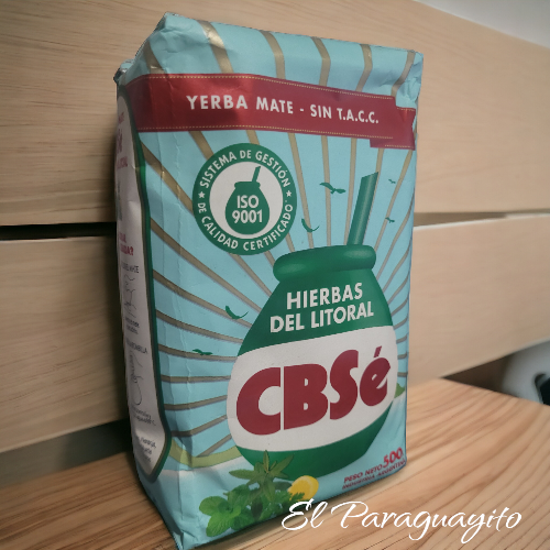 Yerba mate CBSé Hierbas del litoral 500 gms