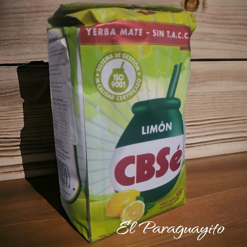 Yerba mate CBSé Limón 500 gms