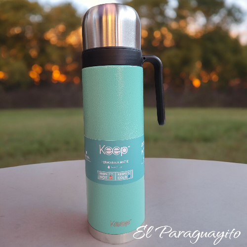 Termo Keep verde agua 1 L