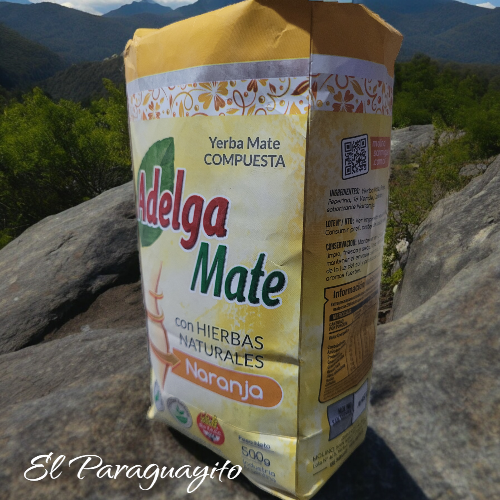 Yerba mate Adelgamate Naranja 500 gms