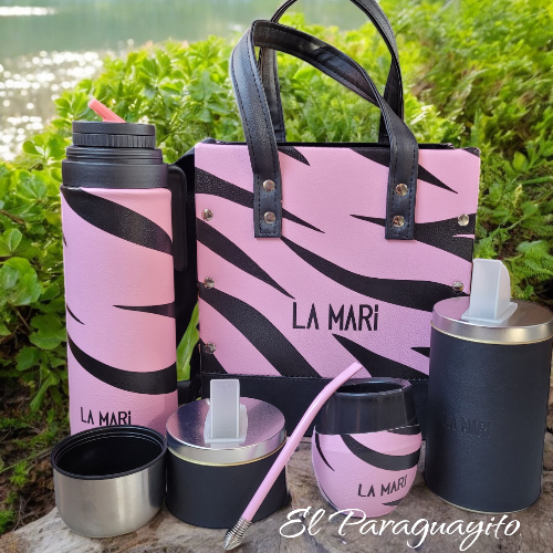 Set completo Cardaccio Black / Pink